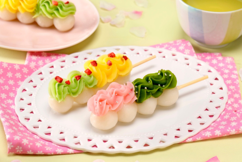 いろどり団子（春）