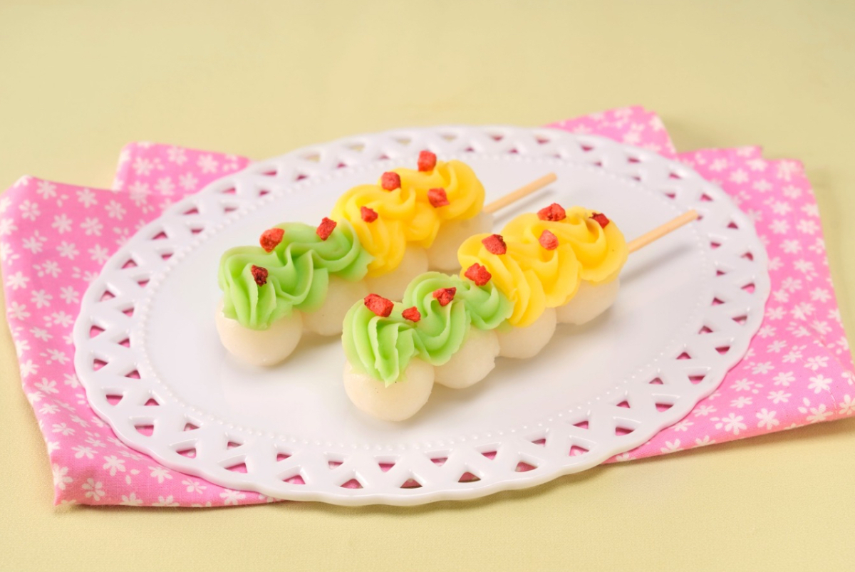 いろどり団子（春）